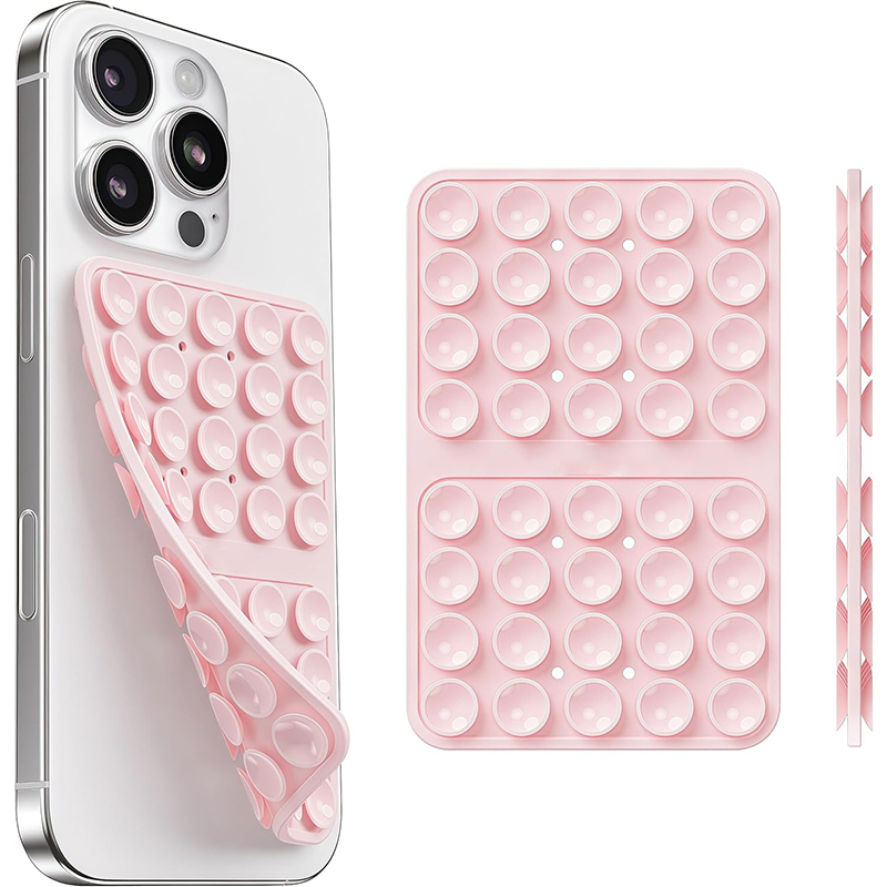 Phone Cases Video - Silicone Double-Sided Suction Cup Phone Case