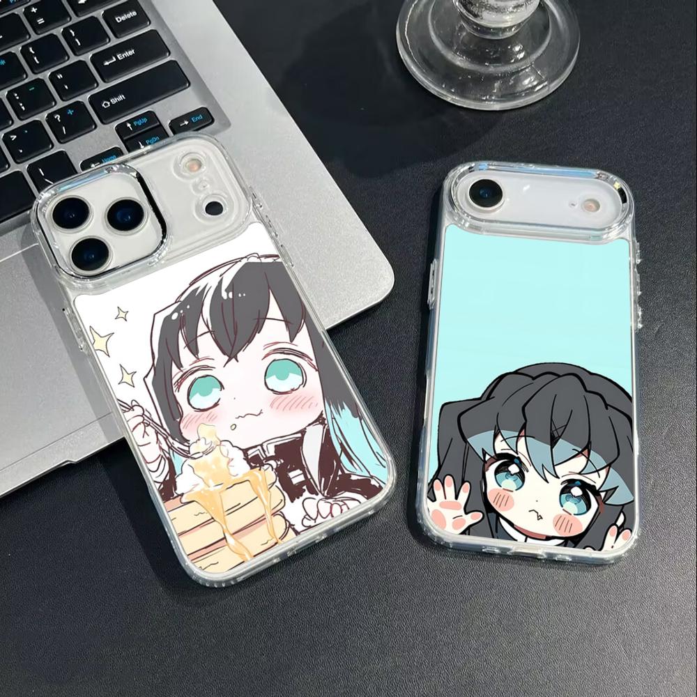 Phone Cases Shein - Anime Muichiro Tokito Chibi Style Phone