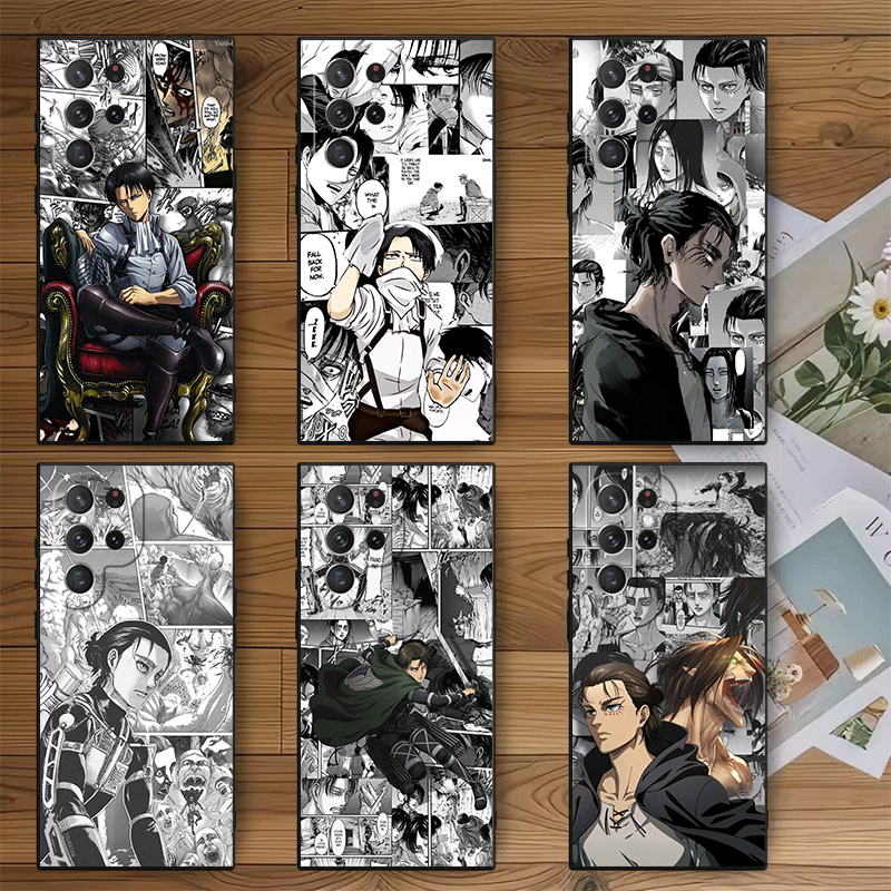 Phone Cases Shein - A-Attack On T-Titan Anime Soft Phone