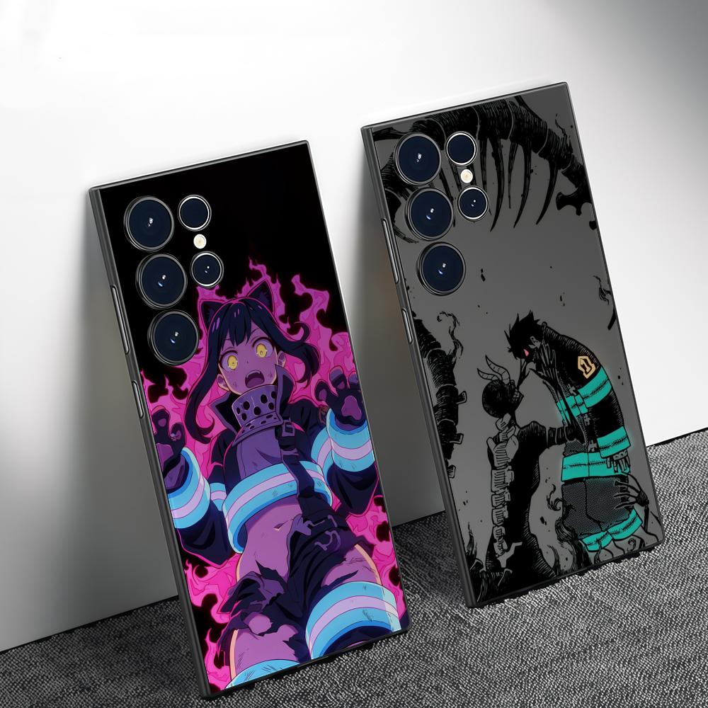 Phone Cases Samsung - Anime F-Fire Force Phone Case For