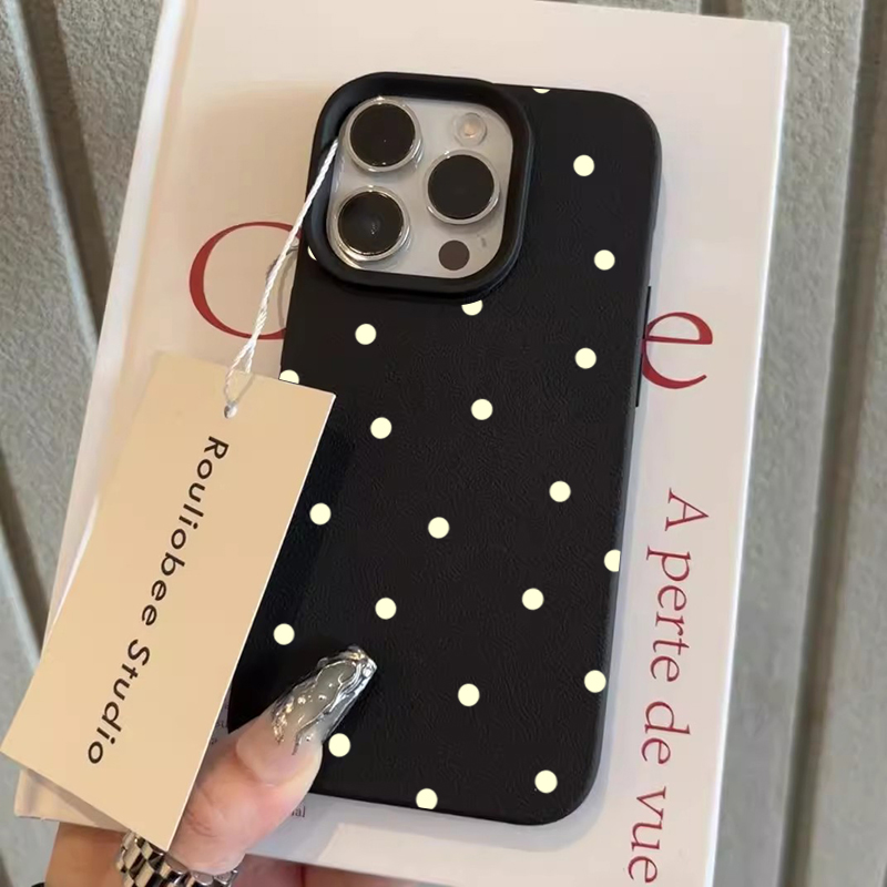 Phone Cases Polka Dot - Personality ins Simple Cute Polka Dots