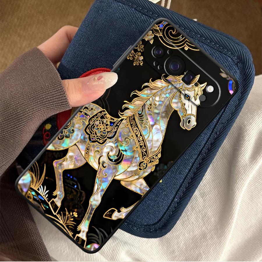 Phone Cases Pixel 9A - Lucky Horse Funda Phone Cover Case