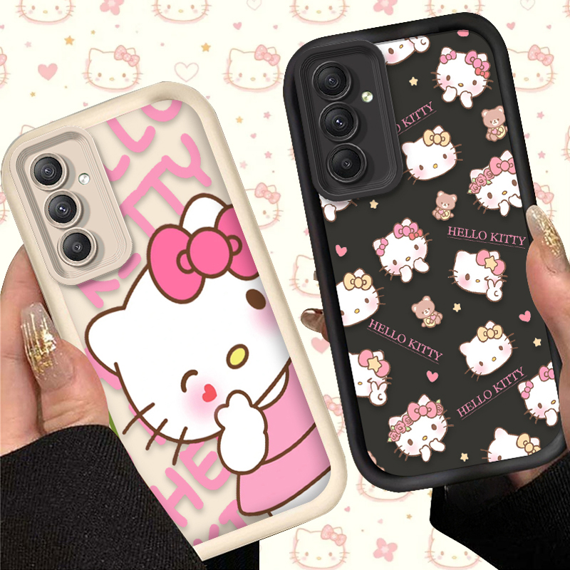 Phone Cases Samsung - Sanrio Pink Hello Kitty Case for