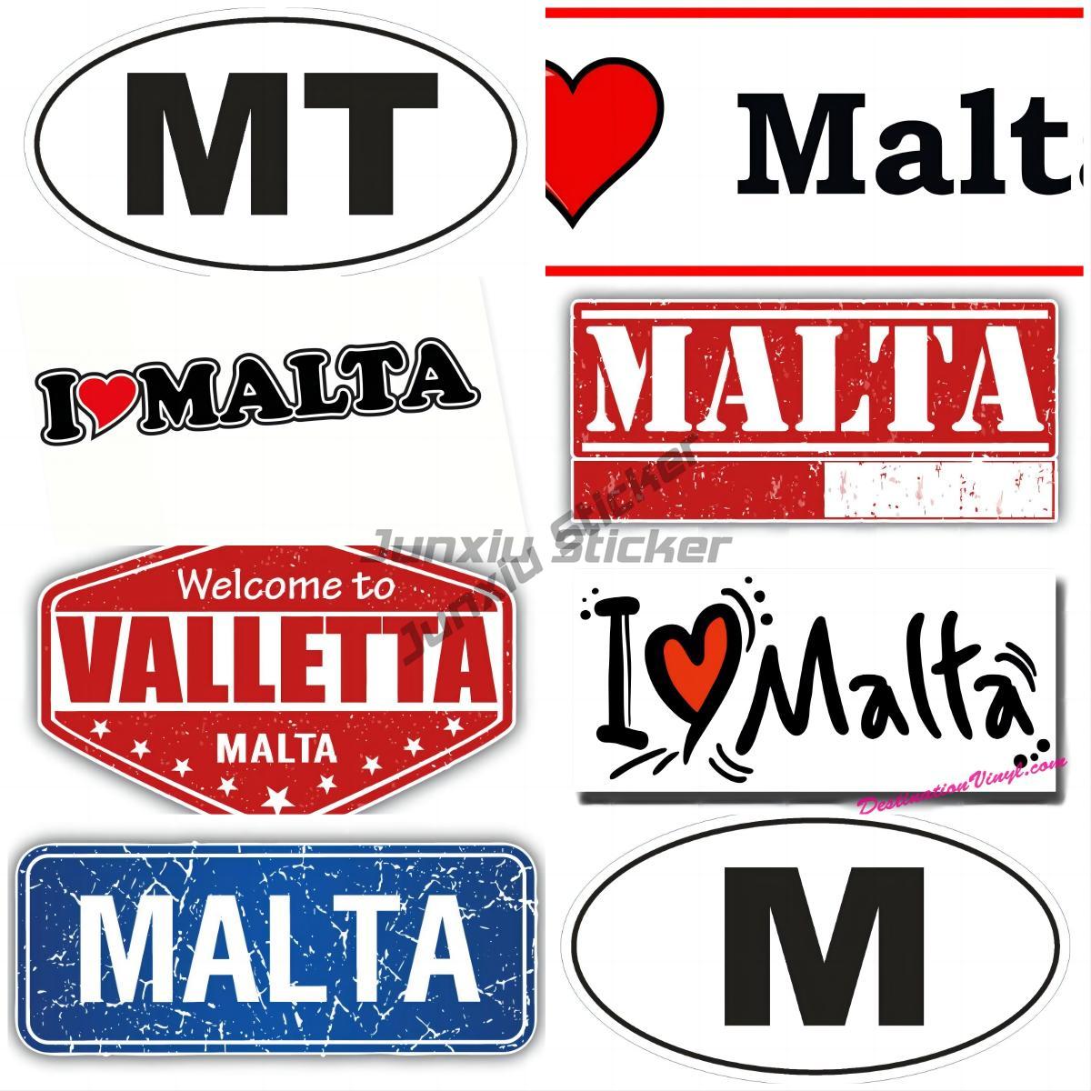 Phone Cases Malta - Malta Flag Car Decal Bumper Window