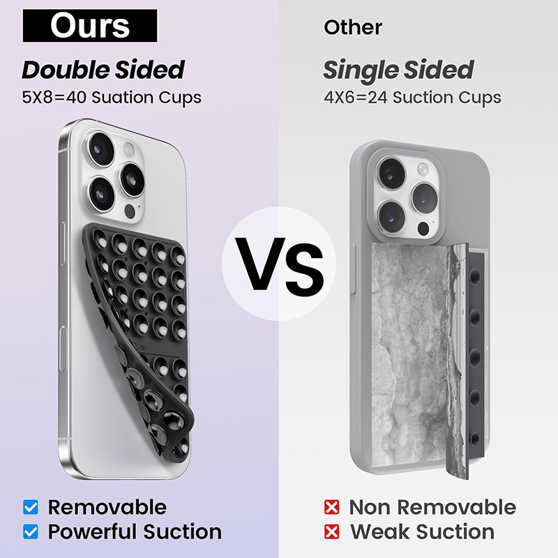 Silicone Double-Sided Suction  - огляд і ціна Phone Cases Video