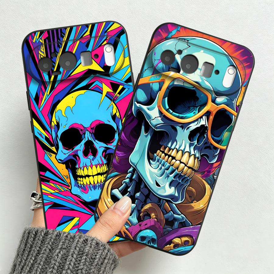 Neon Pop Art Skull Case for Go - огляд і ціна Phone Cases Pixel 9A