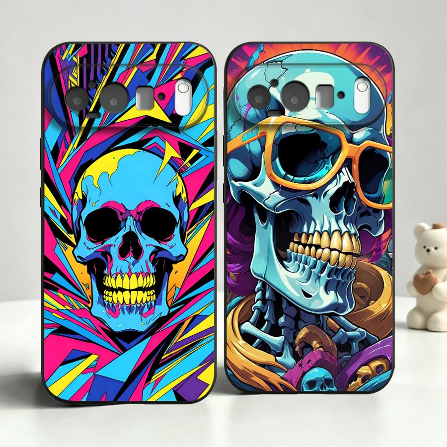 Neon Pop Art Skull Case for Go - огляд і ціна Phone Cases Pixel 9A