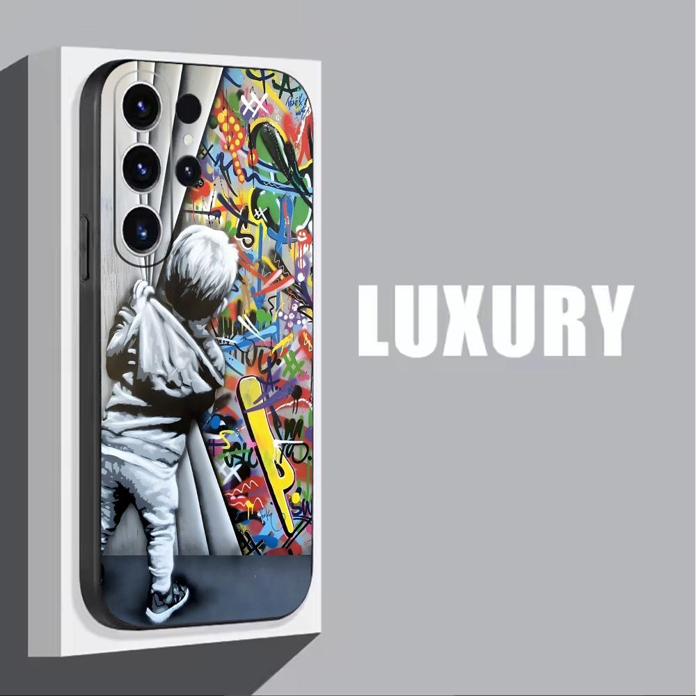 Banksy Graffiti Art  Phone Cas - огляд і ціна Phone Cases Samsung