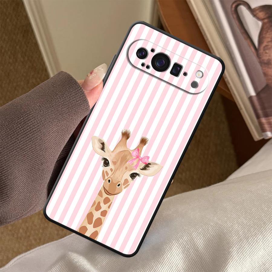 Cartoon Giraffe Funda Phone Co - огляд і ціна Phone Cases Pixel 9A