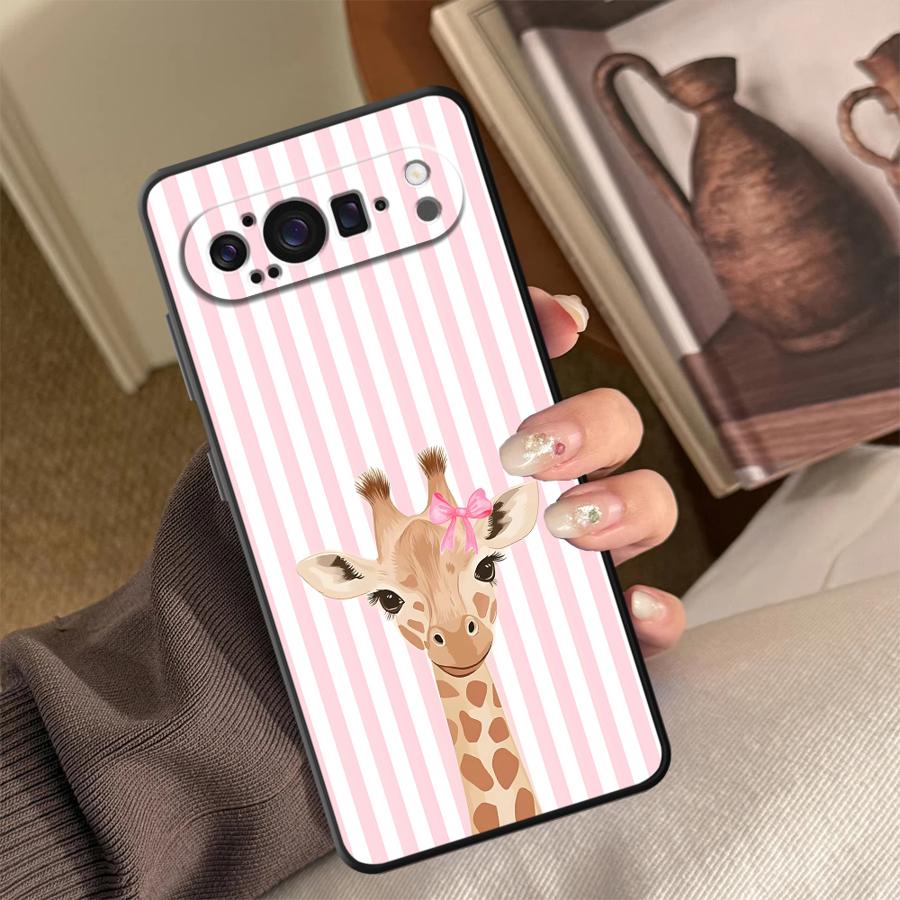 Cartoon Giraffe Funda Phone Co - огляд і ціна Phone Cases Pixel 9A