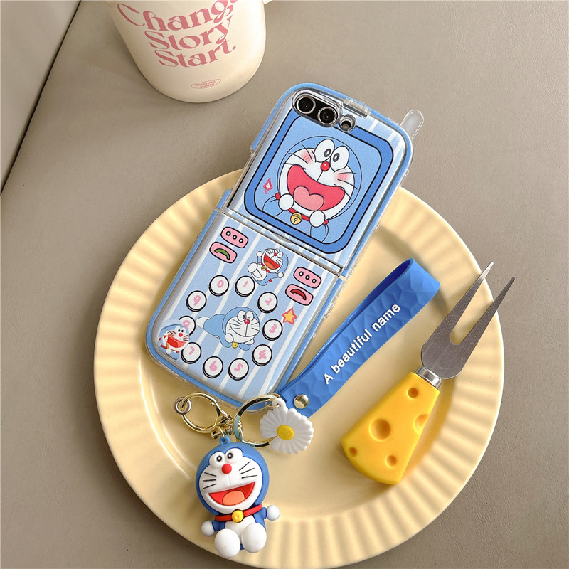 Cute Cartoon Japan Anime Dorae - огляд і ціна Phone Cases Z Flip 7