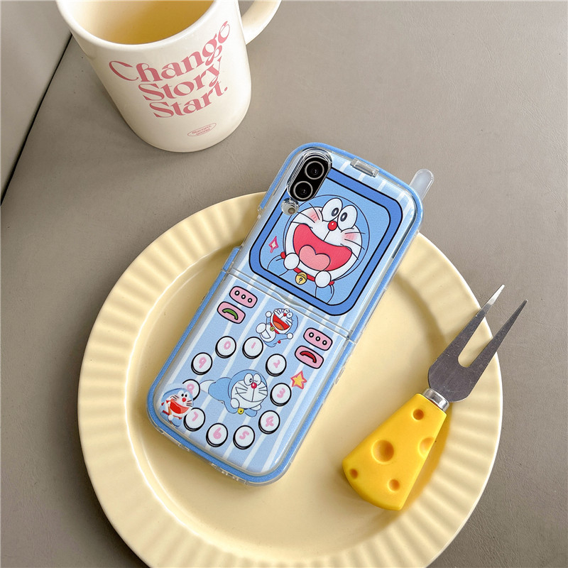 Cute Cartoon Japan Anime Dorae - огляд і ціна Phone Cases Z Flip 7