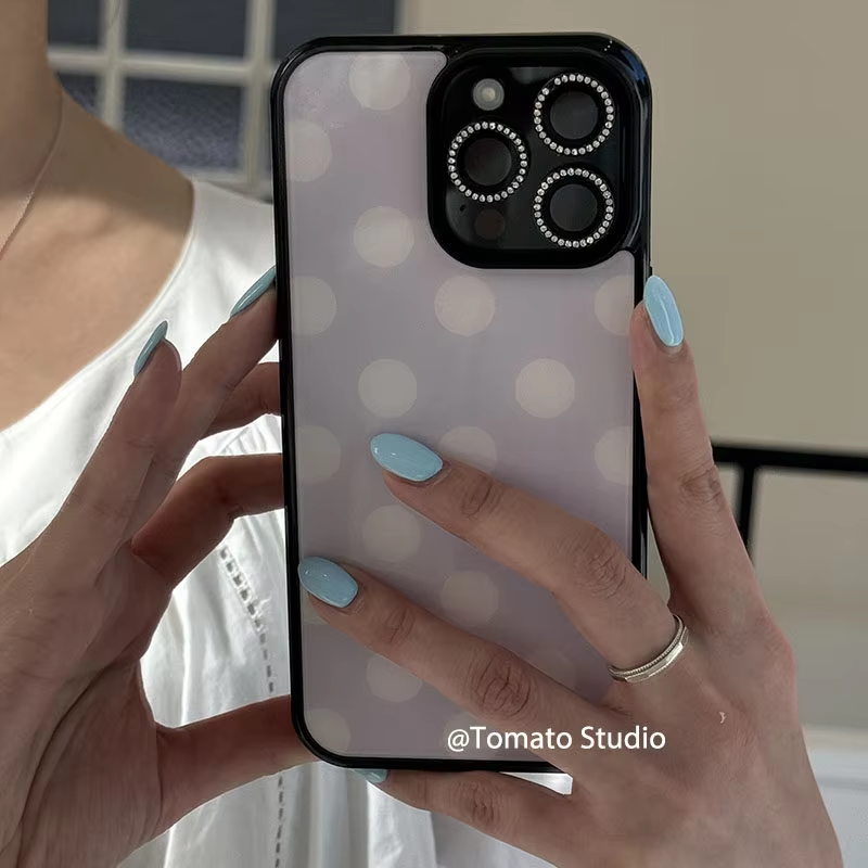 Korean Ins Fashion Purple Polk - огляд і ціна Phone Cases Polka Dot
