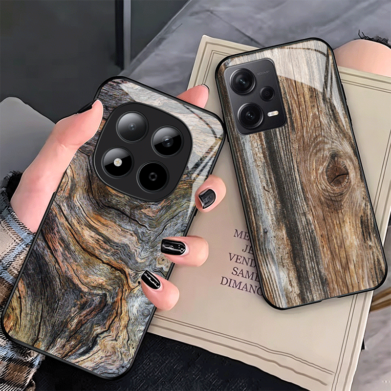Vintage Wood Grain Pattern Gla - огляд і ціна Phone Cases Shein