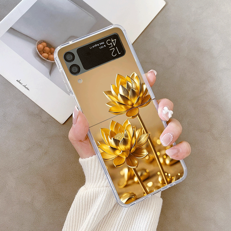 Creative Golden Lotus Flower P - огляд і ціна Phone Cases Z Flip 7