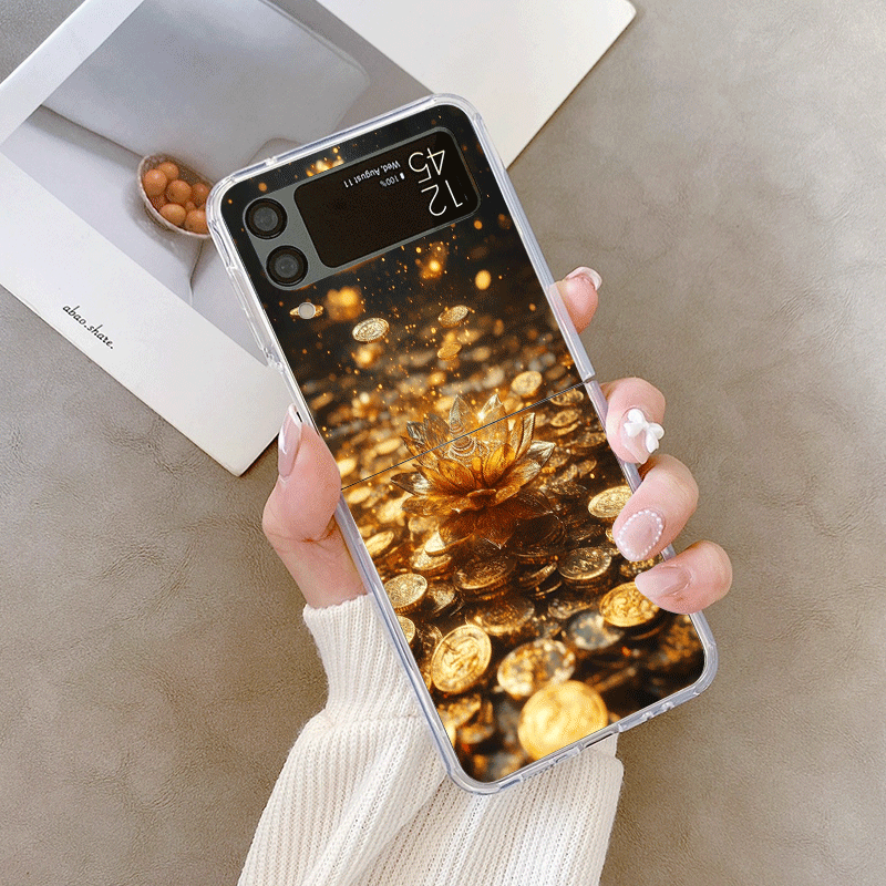Creative Golden Lotus Flower P - огляд і ціна Phone Cases Z Flip 7