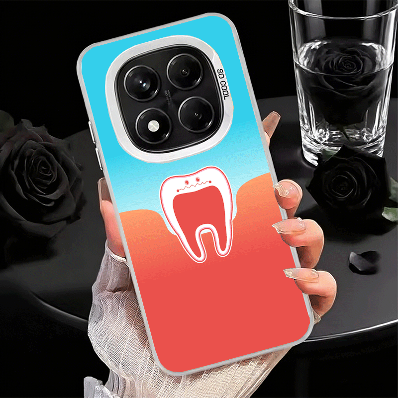 Tooth Dentist Pattern Soft Pho - огляд і ціна Phone Cases Shein
