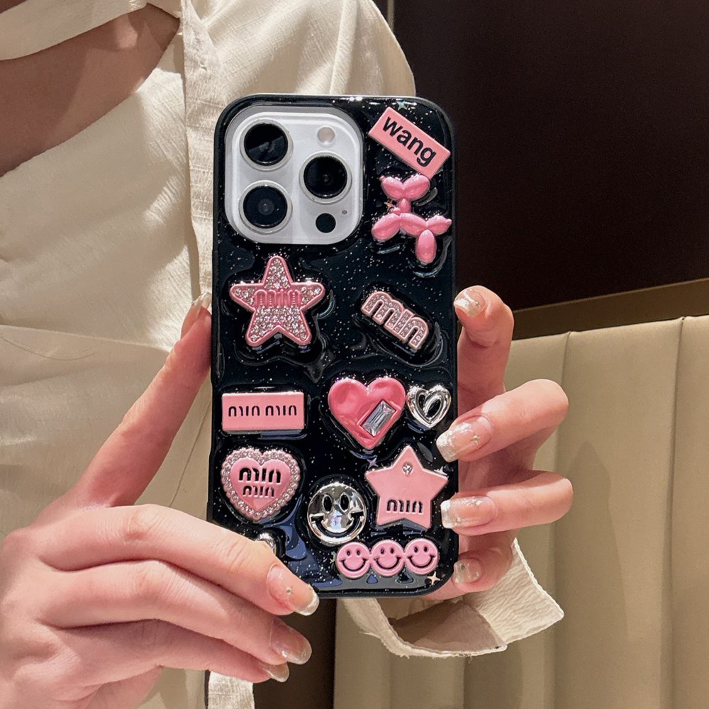 Cute 3D Love Heart Y2K Star Sp - огляд і ціна Phone Cases Dior