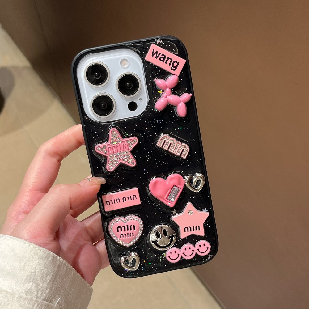 Cute 3D Love Heart Y2K Star Sp - огляд і ціна Phone Cases Dior