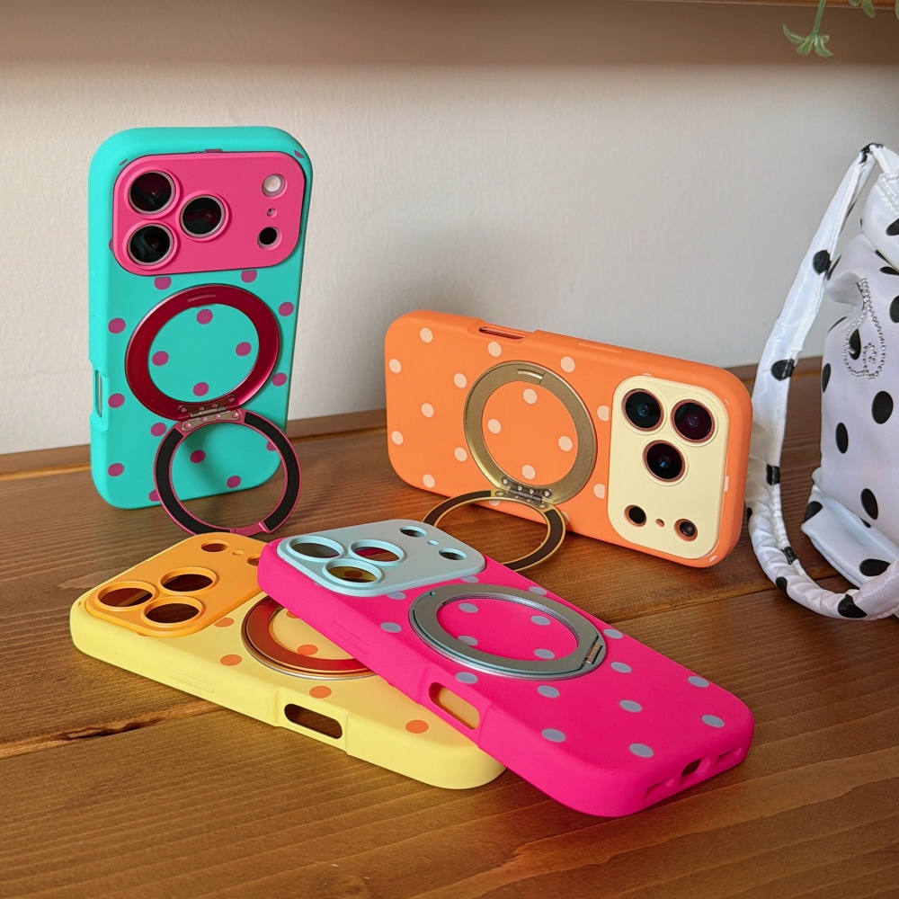 INS Polka Dot Magnetic 360° Ro - огляд і ціна Phone Cases Polka Dot