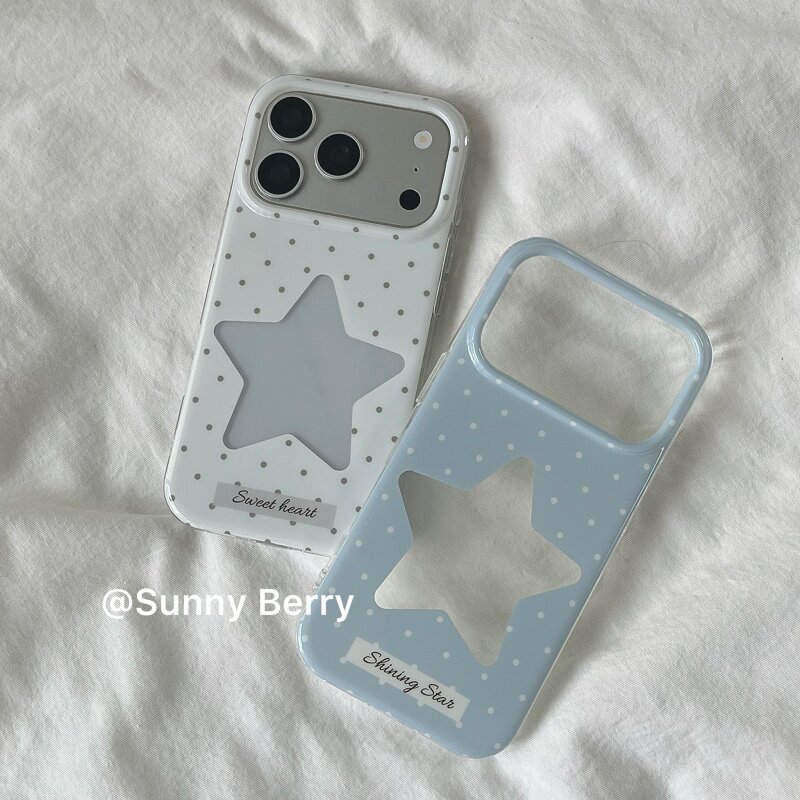 Korean INS Polka Dots White BL - огляд і ціна Phone Cases Polka Dot