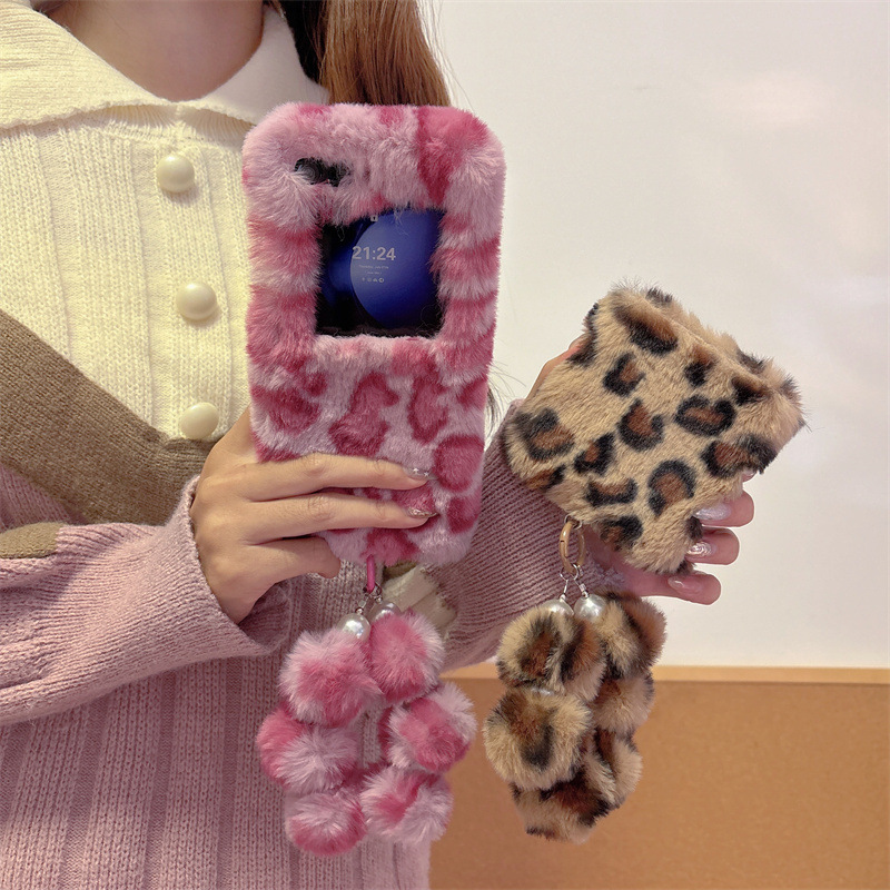 Fashion Leopard Print Fluffy P - огляд і ціна Phone Cases Samsung