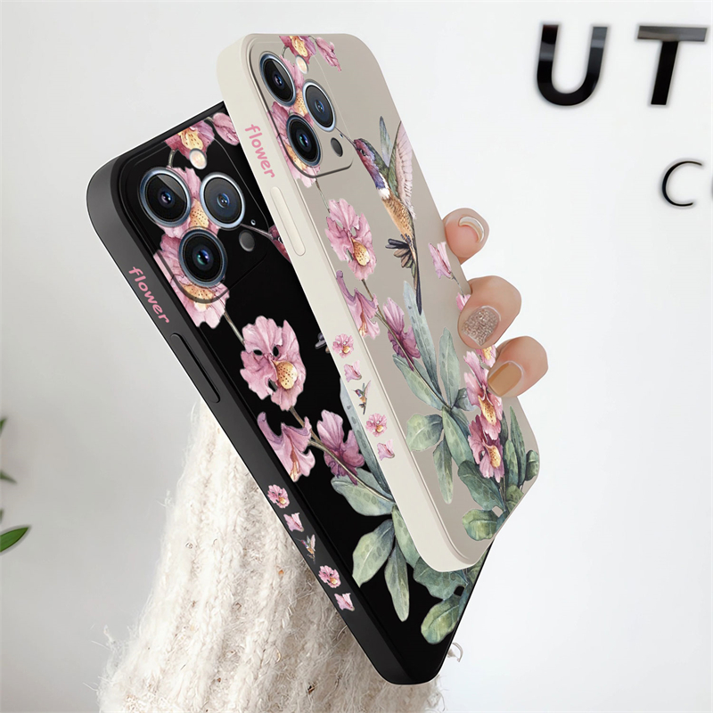 Painted Flowers Birds Phone Ca - огляд і ціна Phone Cases Dior