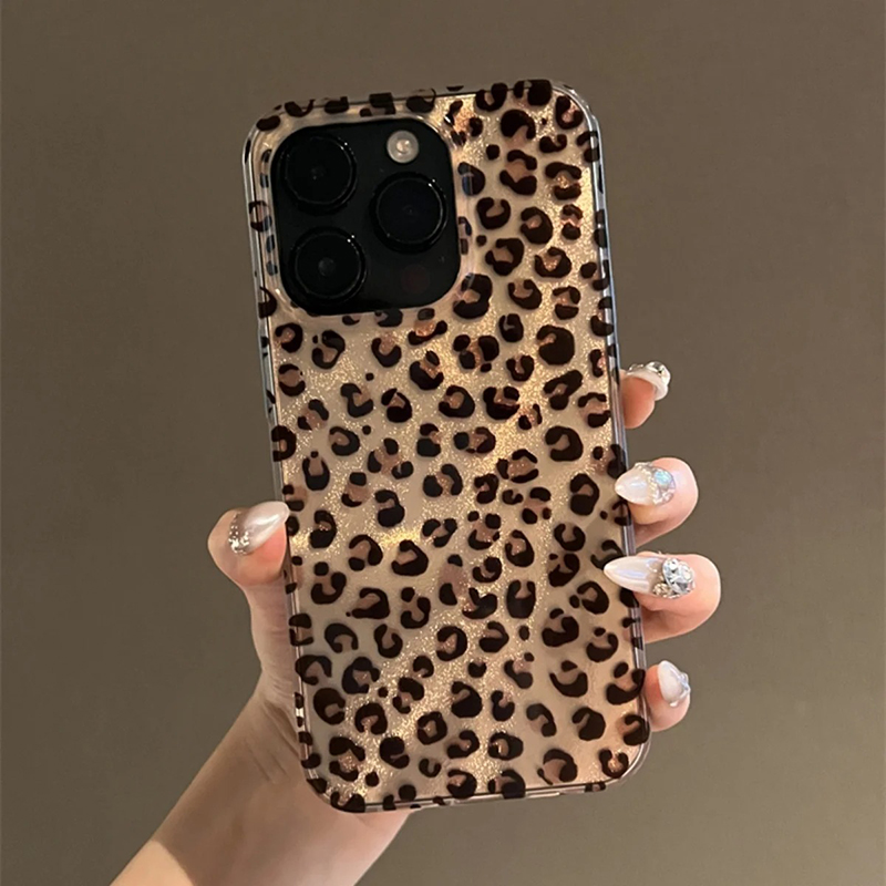 Cute Leopard Print Clear Phone - огляд і ціна Phone Cases Dior