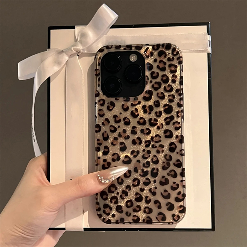 Cute Leopard Print Clear Phone - огляд і ціна Phone Cases Dior