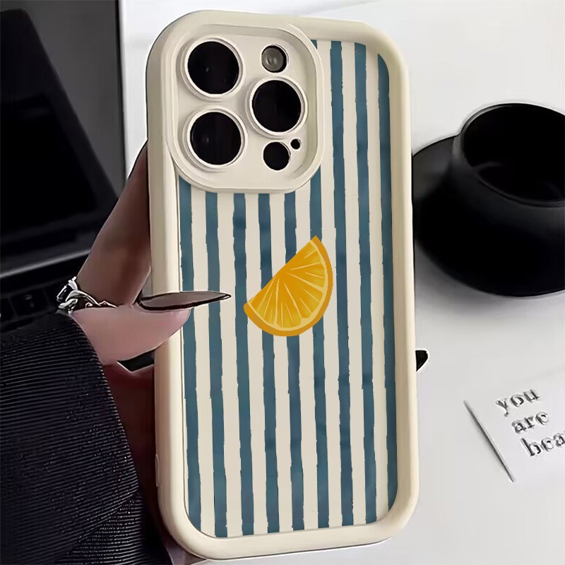 Striped Lemon Slice Pattern Ph - огляд і ціна Phone Cases Iphone 17 Pro