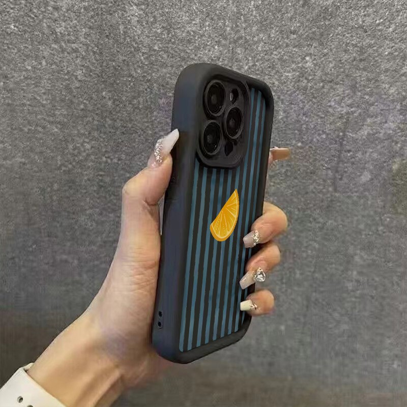 Striped Lemon Slice Pattern Ph - огляд і ціна Phone Cases Iphone 17 Pro