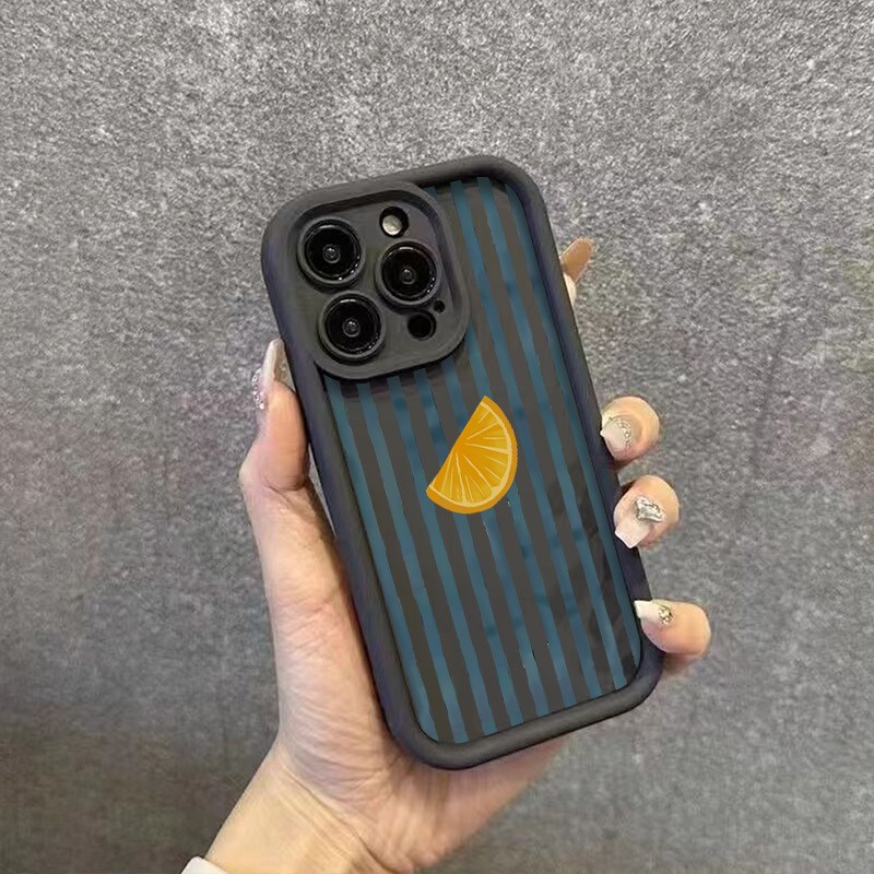 Striped Lemon Slice Pattern Ph - огляд і ціна Phone Cases Iphone 17 Pro