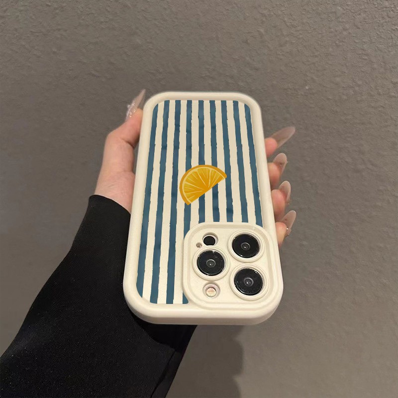Striped Lemon Slice Pattern Ph - огляд і ціна Phone Cases Iphone 17 Pro