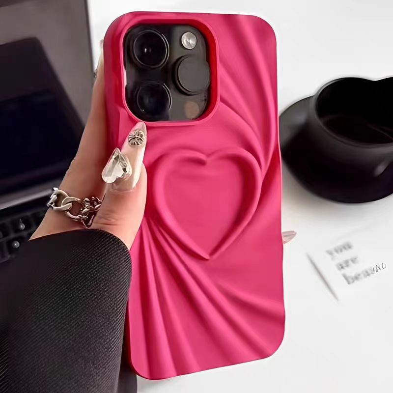 Fashion Fold Wrinkle 3D Love H - огляд і ціна Phone Cases Dior