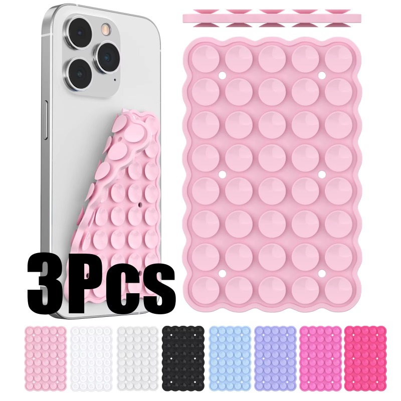 3PCS Silicone Suction Cup Phon - огляд і ціна Phone Cases Video