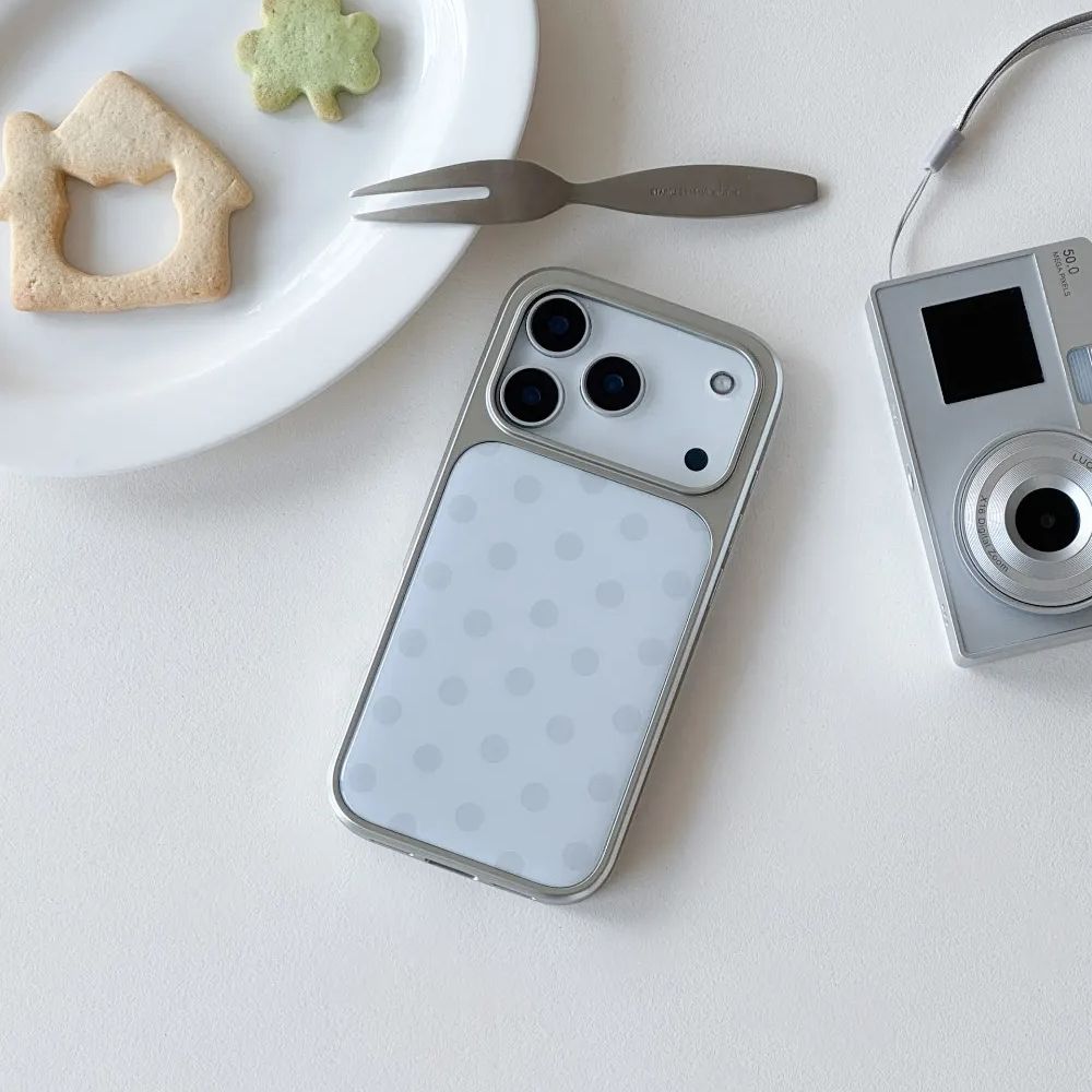 Korean Ins Minimalist Blue Pol - огляд і ціна Phone Cases Polka Dot