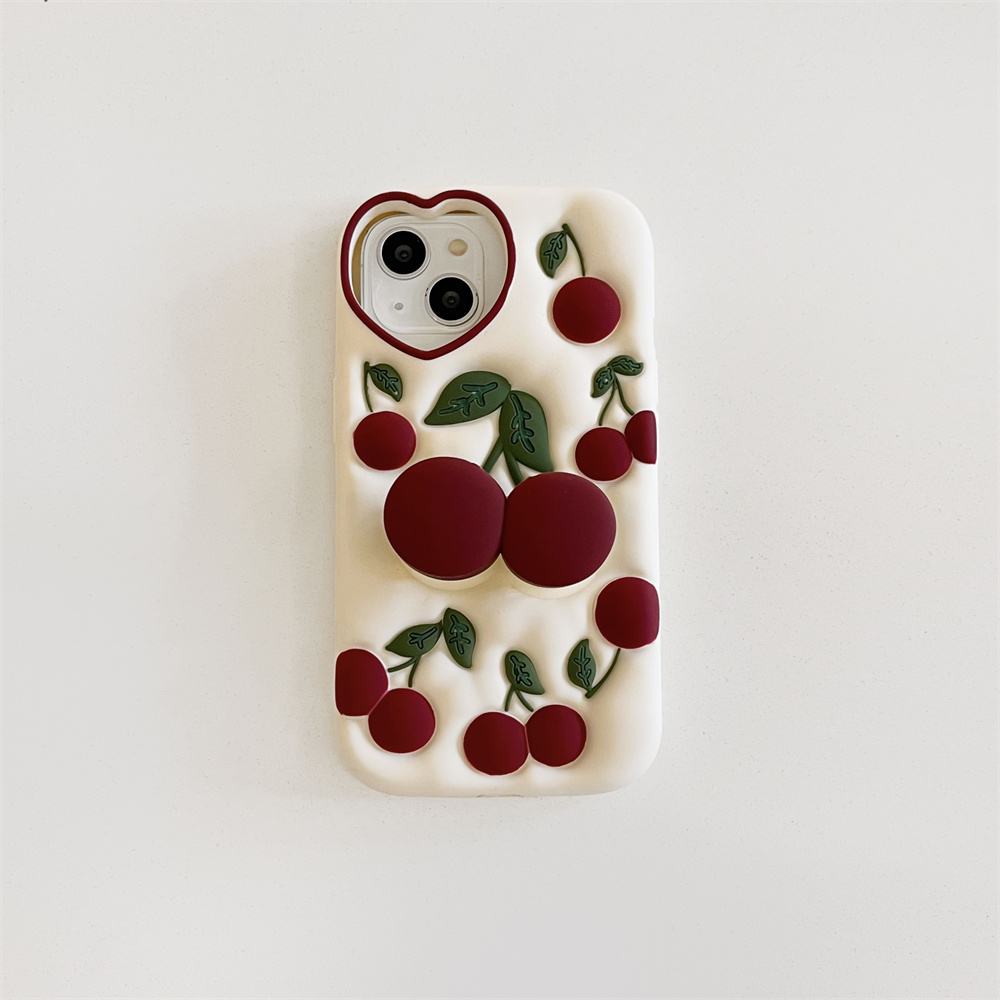 Funny Cartoon 3D Cherry Kickst - огляд і ціна Phone Cases Dior