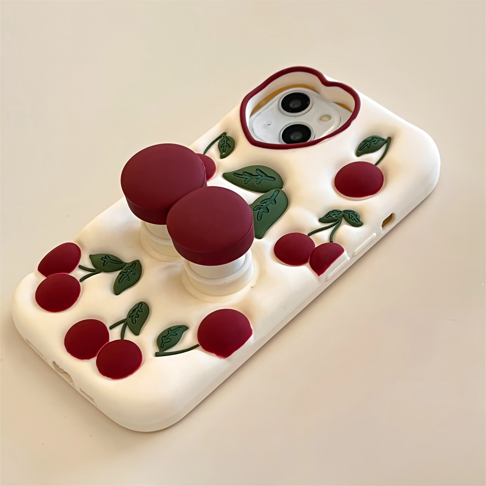 Funny Cartoon 3D Cherry Kickst - огляд і ціна Phone Cases Dior