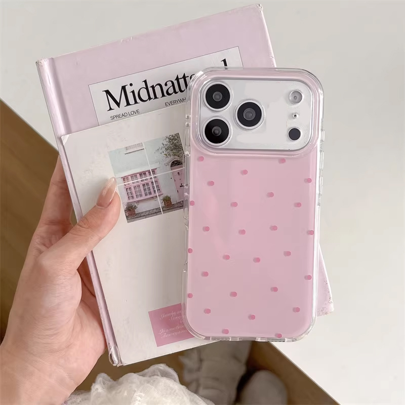 Korean Ins Girl Simple Blue Pi - огляд і ціна Phone Cases Polka Dot
