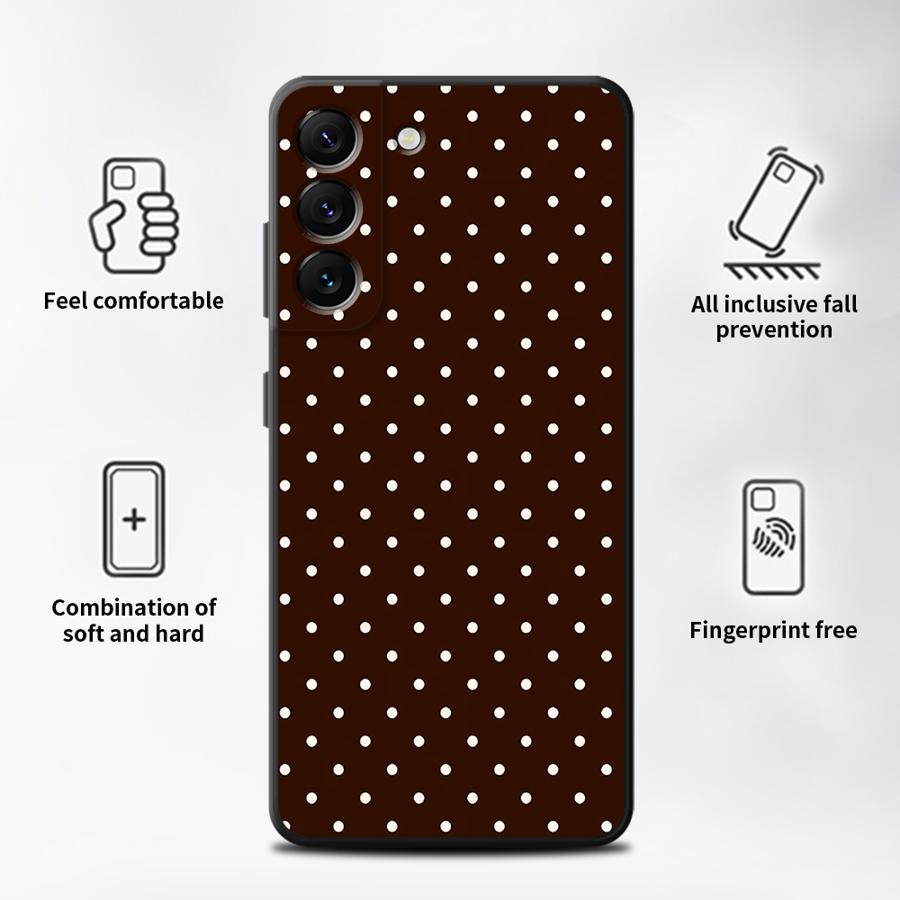 Retro Polka Dots Case for Sams - огляд і ціна Phone Cases Polka Dot
