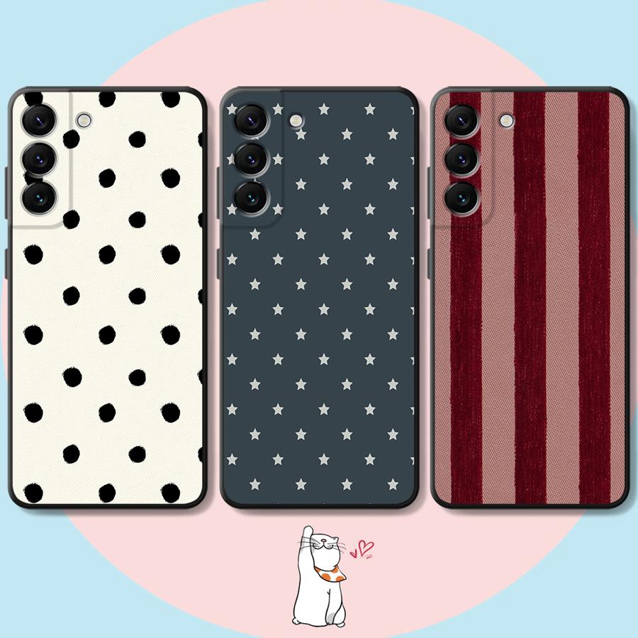 Retro Polka Dots Case for Sams - огляд і ціна Phone Cases Polka Dot