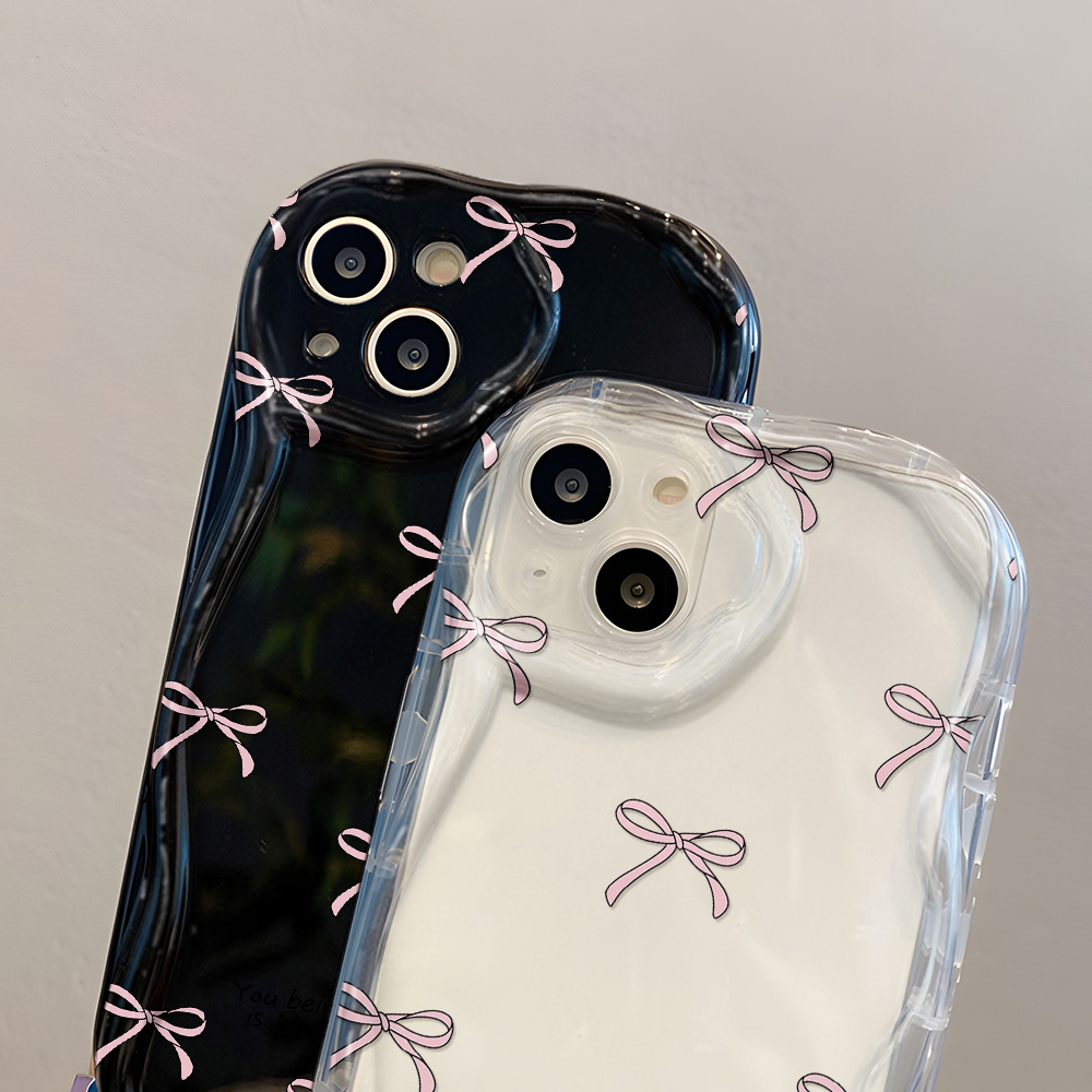 Bow Wavy Edge Phone Case For S - огляд і ціна Phone Cases Dior