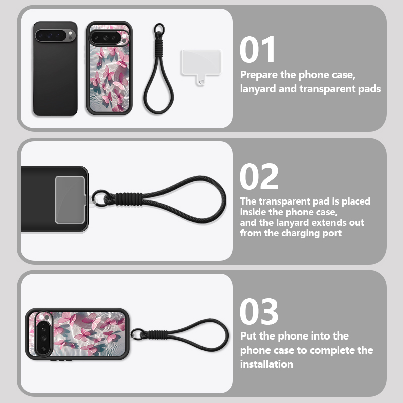 Cute Butterfly Pattern Phone C - огляд і ціна Phone Cases Pixel 9A