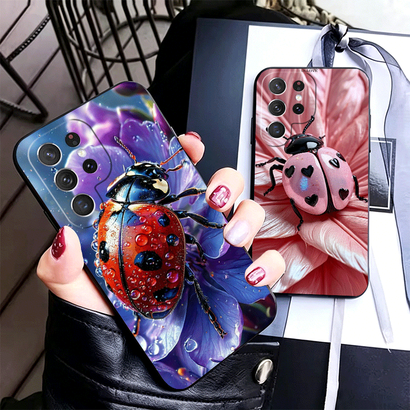 Seven-Spotted Red ladybug Soft - огляд і ціна Phone Cases Shein