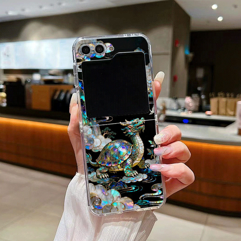 Stylish Tiger Dragon Marble Te - огляд і ціна Phone Cases Z Flip 7