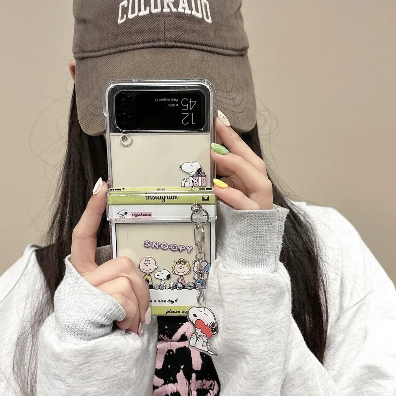 Cute Cartoon Snoopy Charlie Br - огляд і ціна Phone Cases Z Flip 7