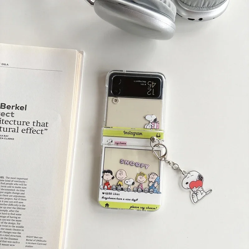 Cute Cartoon Snoopy Charlie Br - огляд і ціна Phone Cases Z Flip 7