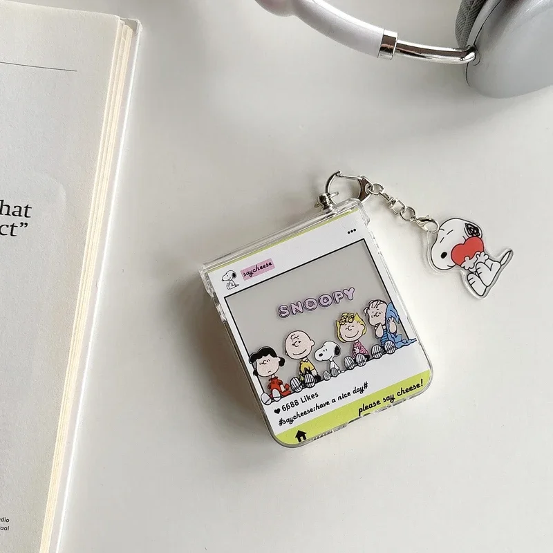 Cute Cartoon Snoopy Charlie Br - огляд і ціна Phone Cases Z Flip 7