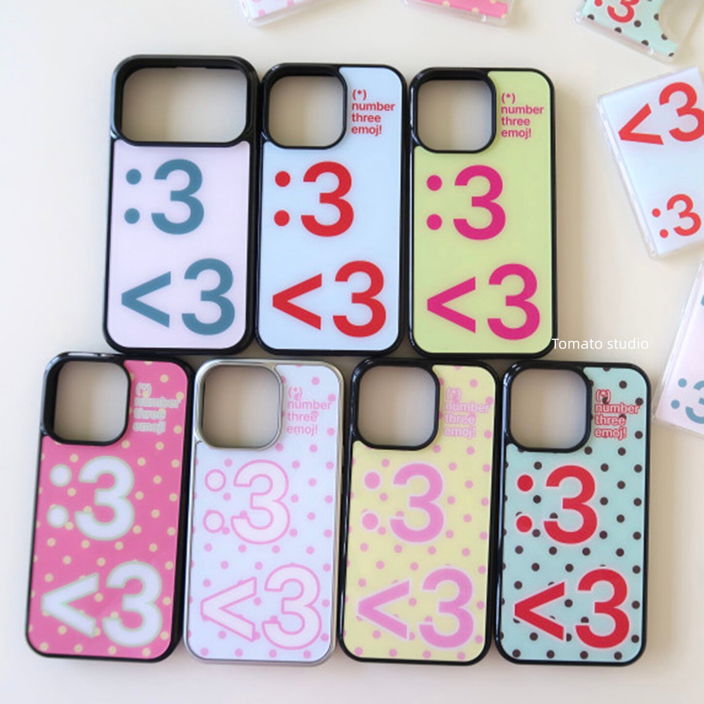 Korean Ins Digital Symbol Polk - огляд і ціна Phone Cases Polka Dot