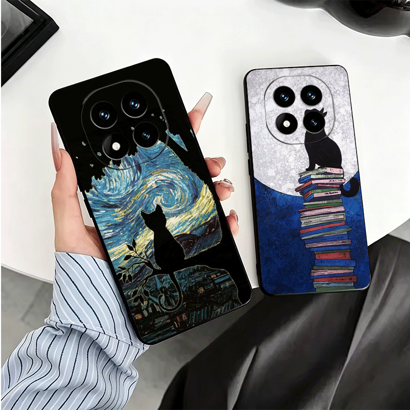 Black Cat Aesthetic Pattern So - огляд і ціна Phone Cases Shein